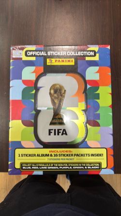 Panini 2026 World Cup sticker collectors tin