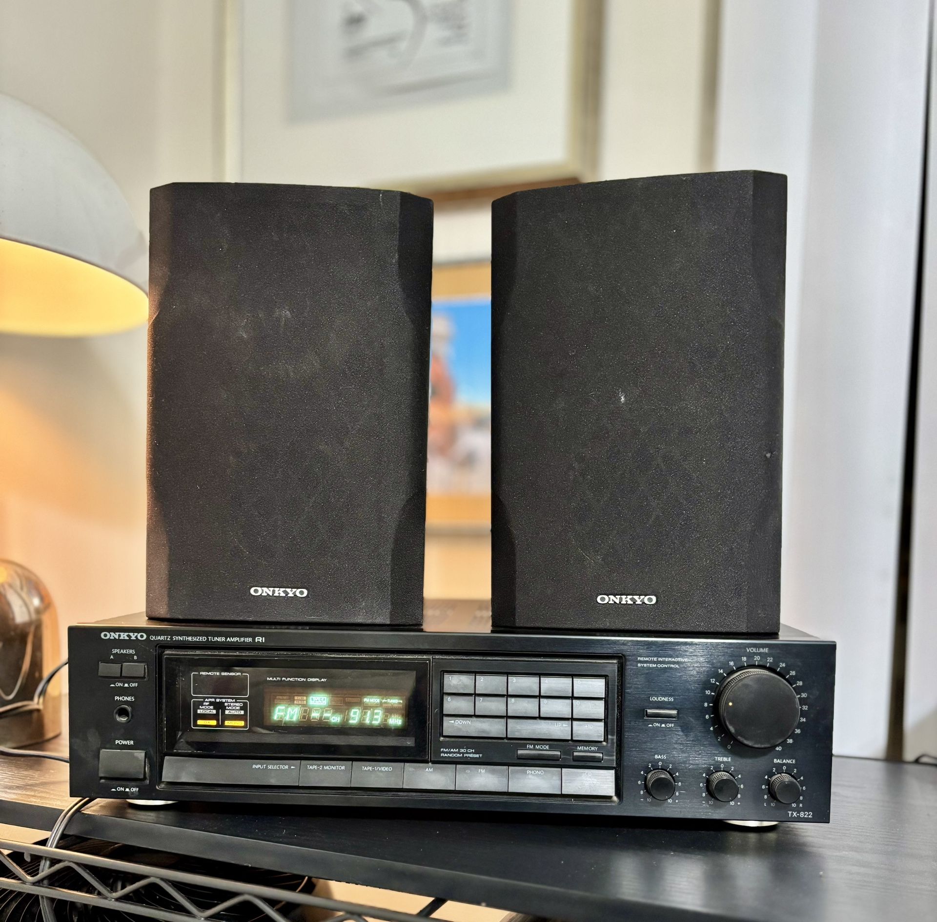 Onkyo receiver & speakers
