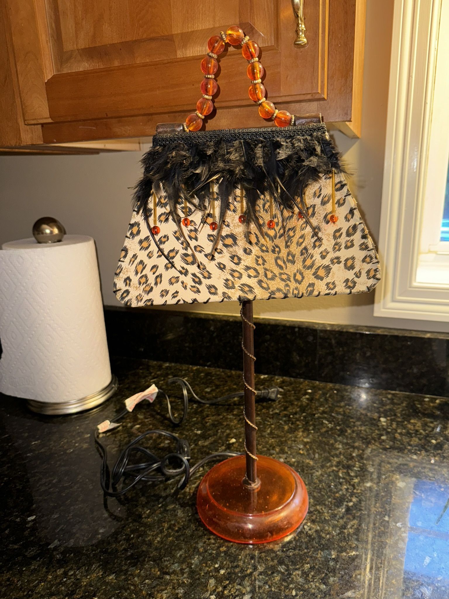 Antique Purse Lamp