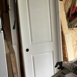 Interior Door NEW, With jamb. Door Is 28 Inches, Jamb Is 29 1/2. RH Swing 