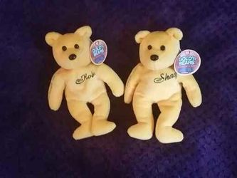 Kobe & Shaq Collectible Bears $40