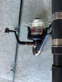 South Bend Hurricane Monster Rock spinning reel and rod ,