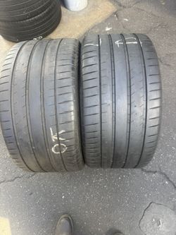 2 Tires 315-30-22 Michelin 70% Tread Life $160 For Both Mounted And Balanced 