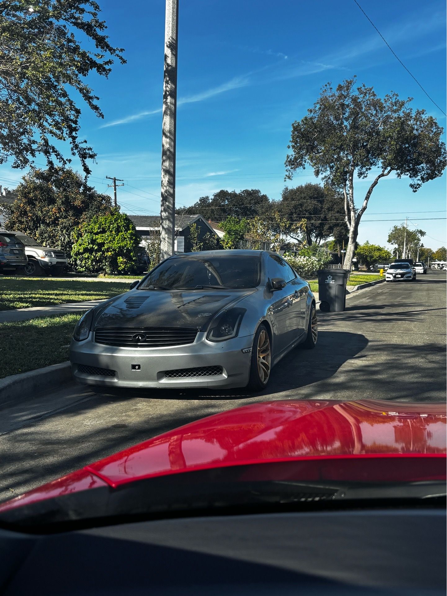 Front g35 coupe bumper