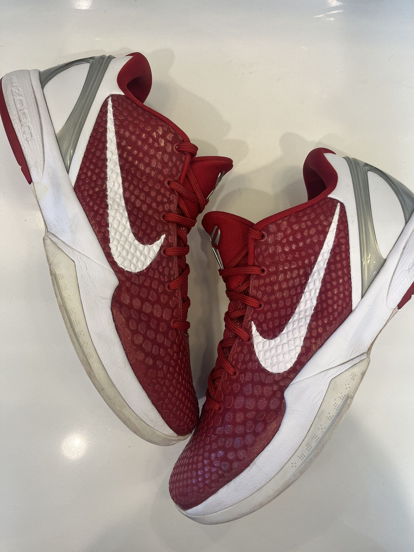 Nike Zoom‎ Kobe VI 6 TB Varsity Red Mens Size 15 2011 454142-600 For Sale! Add for shipping. - Nike Kobe 6 TB Varsity Red  main image 3