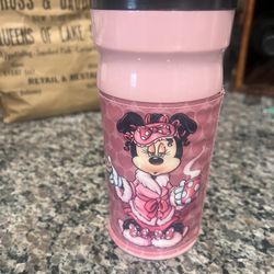 Minnie Mouse Pink Coffee Tumbler