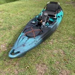 Old Town, Big Water Pdl 132 Pedal Fishing And Kayak Like New Condition
