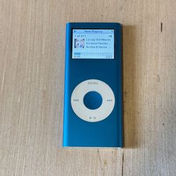 Apple iPod Nano 2ndGen 4GB Silver Model:A1199 Tested Good w/Charg 411 Songs-Read  