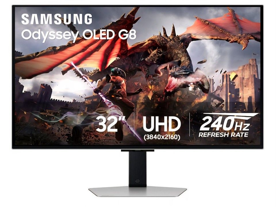 Samsung 32 Odyssey OLED G8 (G80SD) 4K UHD 240Hz 32" Monitor