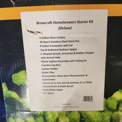 Homebrew Making Kit and Bottles