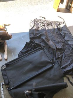 Dog cargo cover and barrier