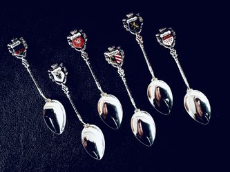 6 800 Silver Antique Collectable Spoons