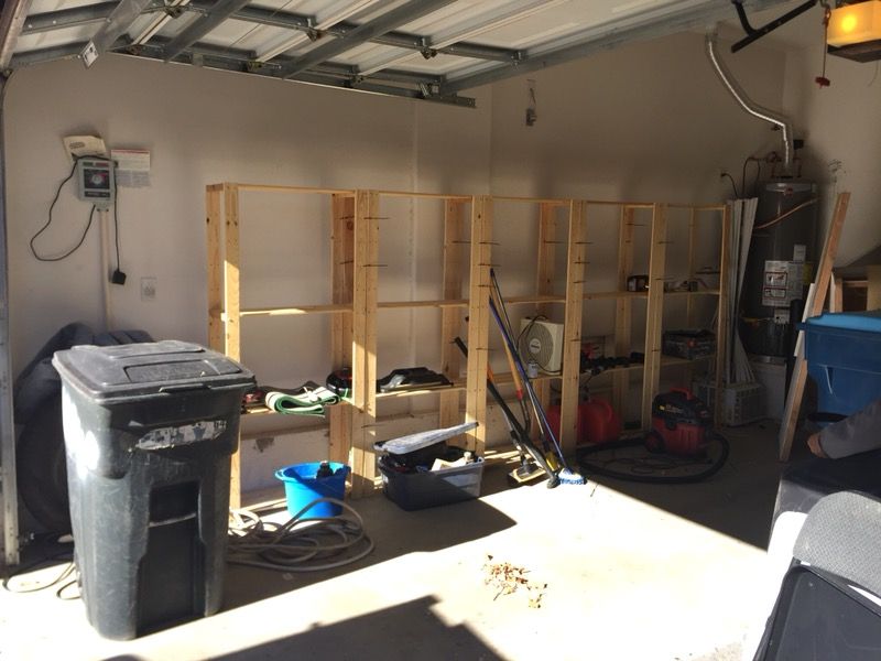 Ikea hejne garage shelves shelf shelving unit