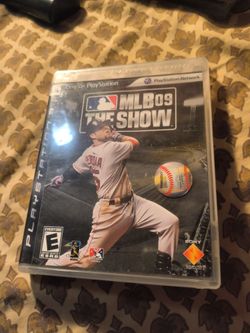 PlayStation 3 MLB 09 THE SHOW....$10