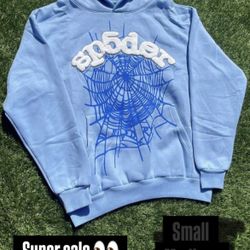 blue Spider Hoodie 