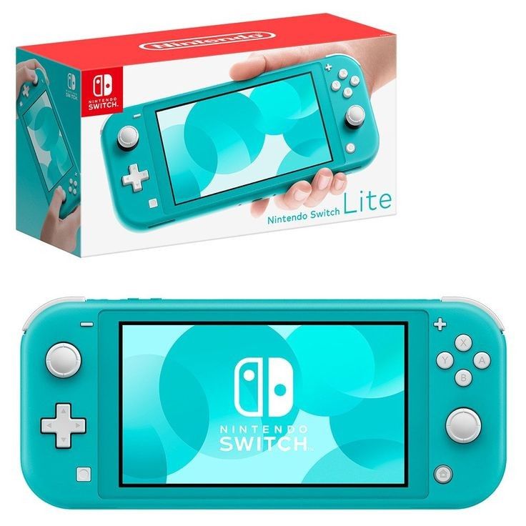 Nintendo Switch Lite — Turquoise / Gray / Yellow — Handheld Only