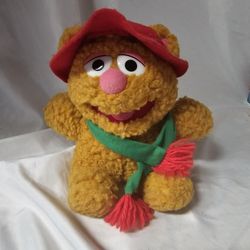 VTG 7” McDonald's Jim Henson's Baby Fozzie Bear Plush 1987 Muppet Babies
