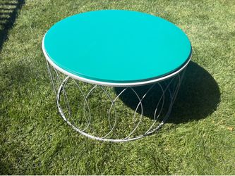 Brand new metal coffee table
