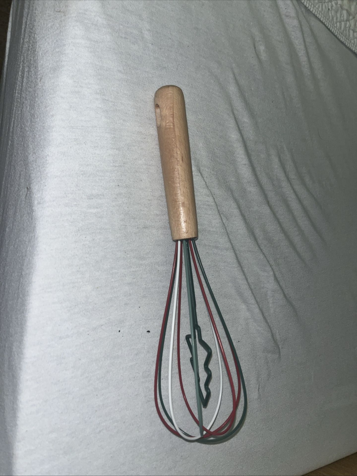 Christmas style egg beater