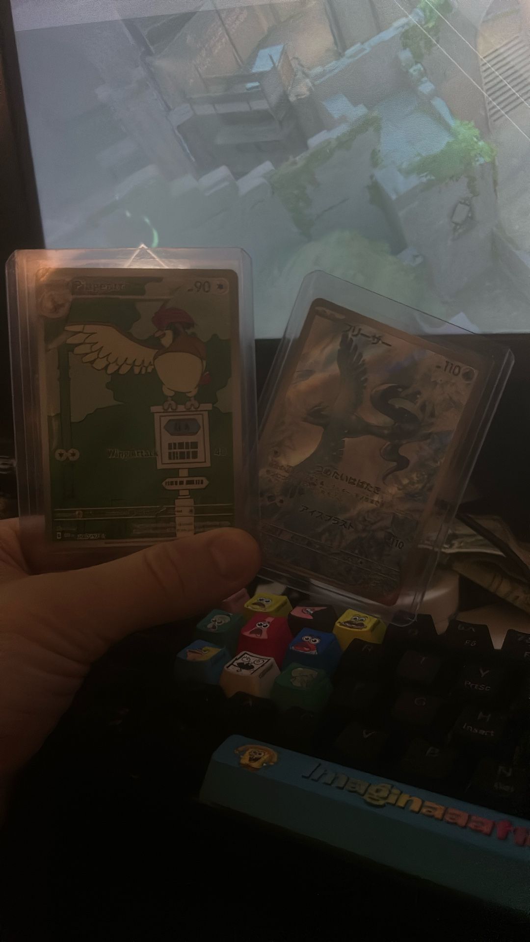 Pidgeotto art rare/Articuno jap art rare