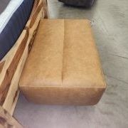 Leather Ottoman