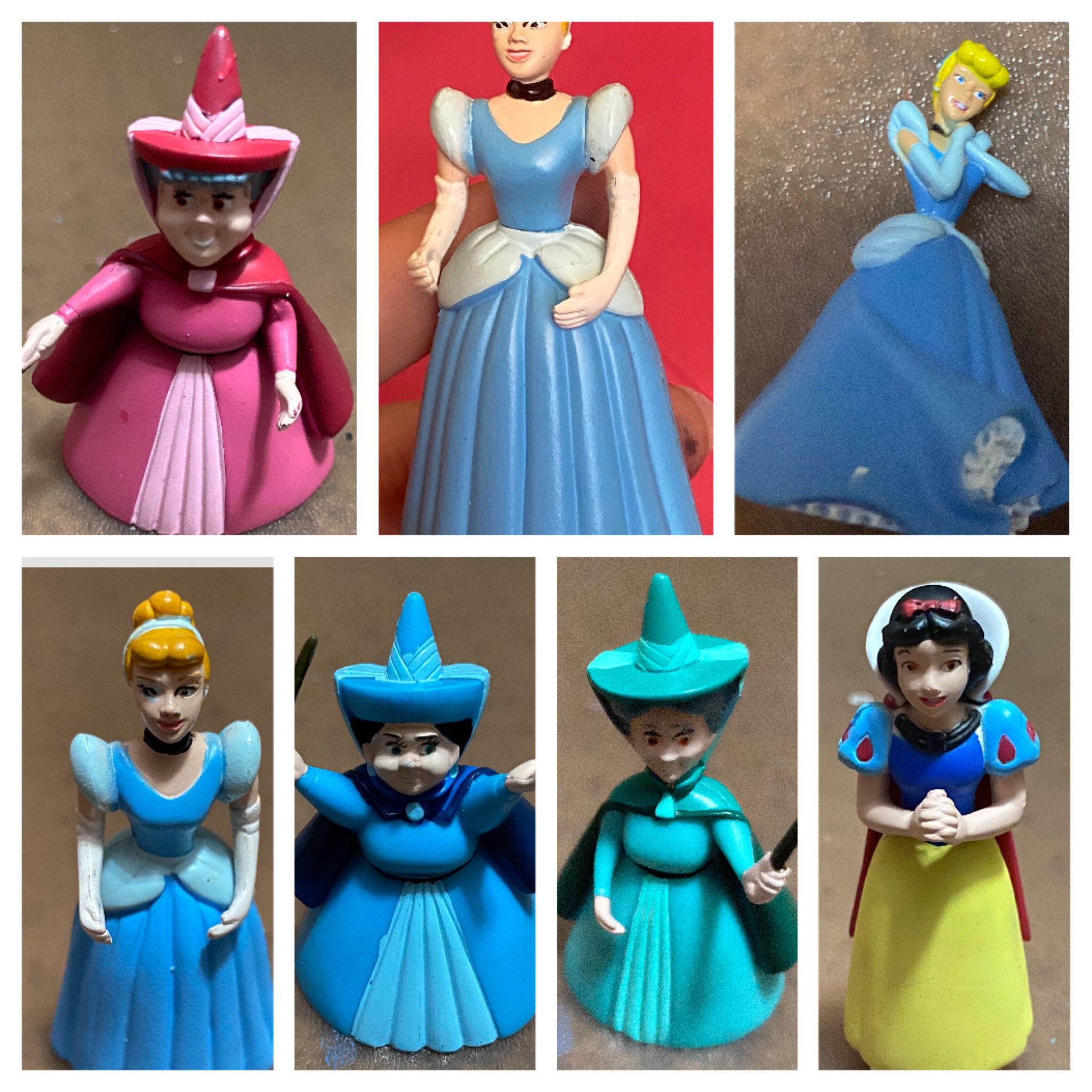 Disney Princess Mini Figurines and Dollhouse Accessories