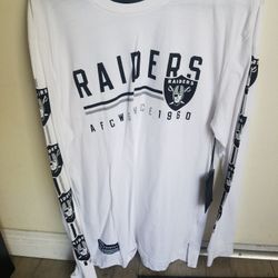 Raiders Large Longsleeve New