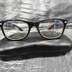 Rayband clear eye glasses  made in italy