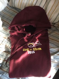 Dog a thon hoodie never used size S