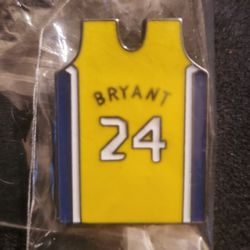 Kobe Bryant 24 Lakers Jersey Lapel Pin NBA Accessories 