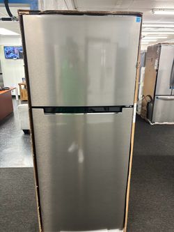 Stainless steel top and bottom fridges in stock