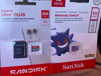 Memory cards for Nintendo switch phones
