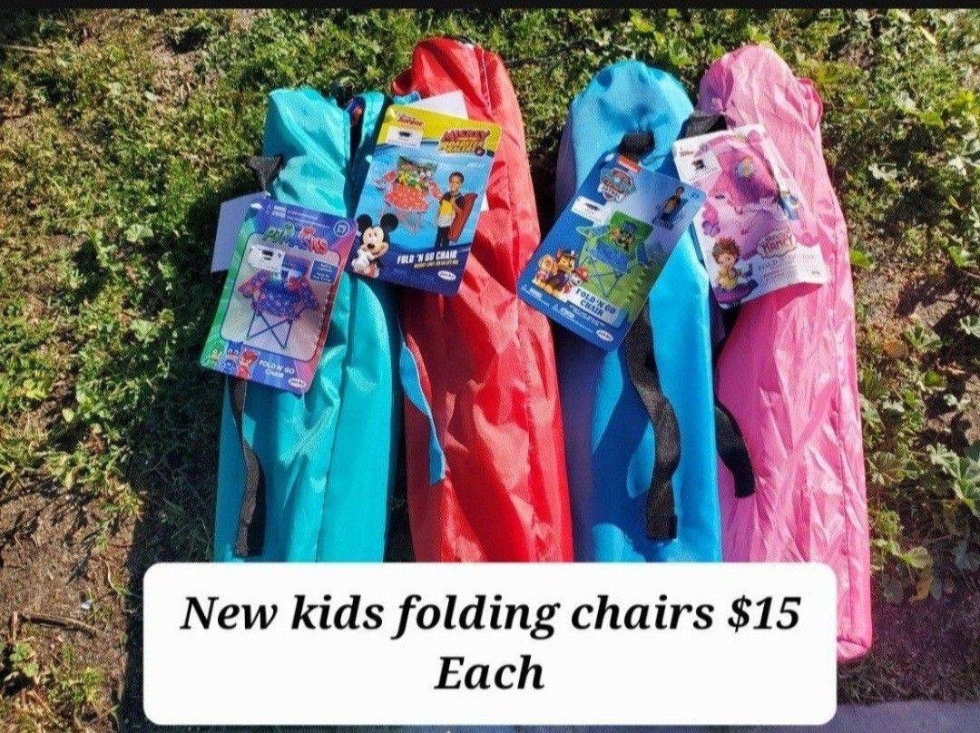 Kids Folding Chairs New