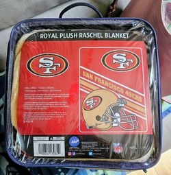 NEW Official NFL 49er Blanket