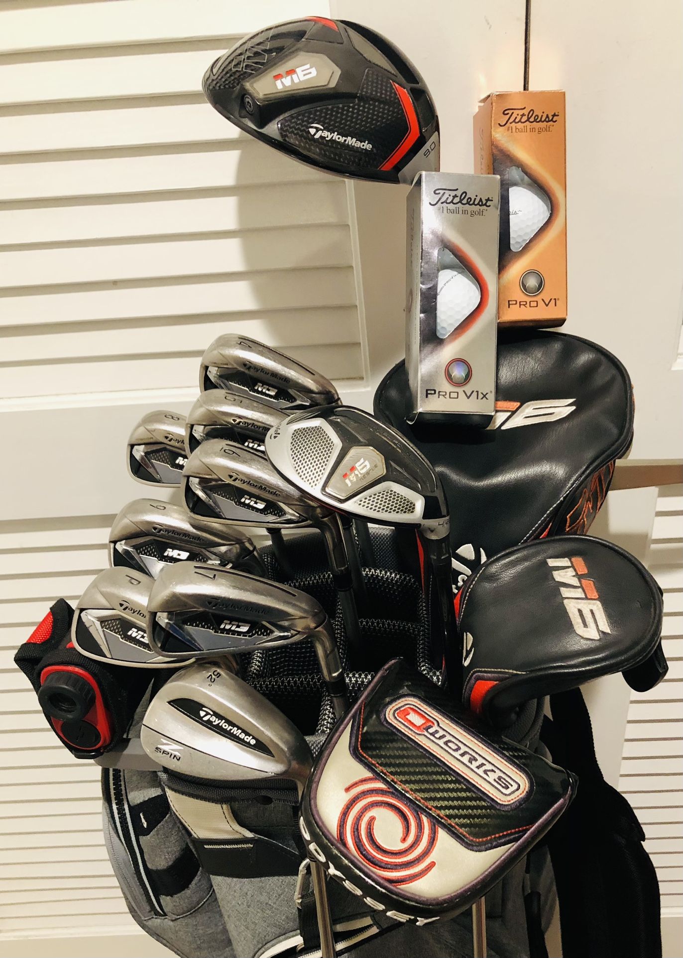 Taylormade M3 Golf Set Irons 5-PW with Steel Shafts, Taylormade M6 Driver