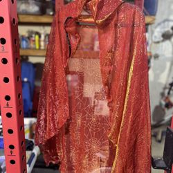 Spider Cape With Hood Halloween Accessory