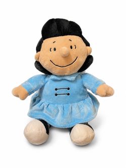 New with tags Peanuts Lucy Warmies plush.
