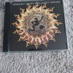 Planet Drum by Mickey Hart CD & Case