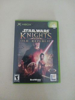X Box Star Wars Knights Old Republic