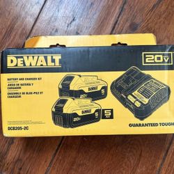 Dewalt 5 AH Battery Combo 