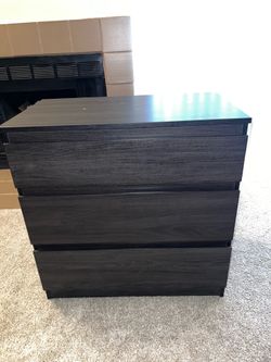 Three drawer nightstand/dresser