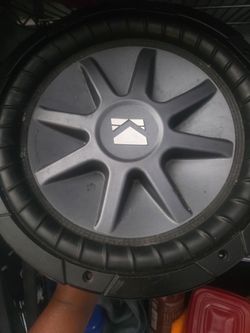 kicker 12 inch cvr  sub