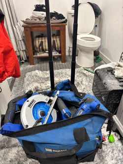 Kobalt Tool Set with Wheelable Bag For Sale
