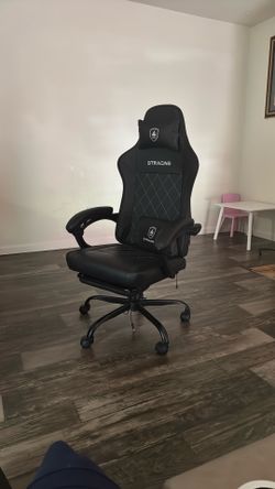 All Black RGB Light GTRACING gaming Chair