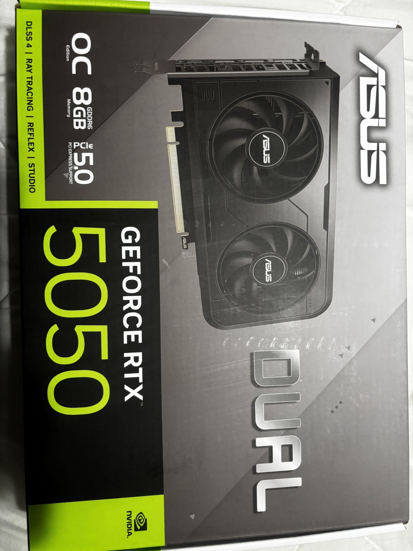 ASUS Dual GeForce RTXM 5050 8GB GDDR6 OC Edition