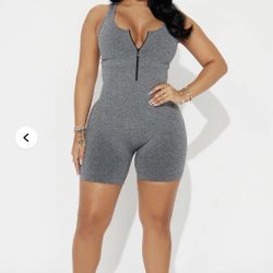Fashion Nova Active Romper 