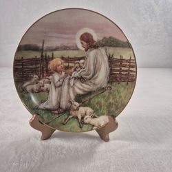 Vintage 1988 W.S. George "The Lord's My Shepherd" Collector Plate