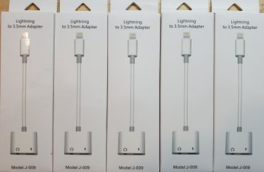 Lightning 3.5 MM AUX Splitter Cable for iphone