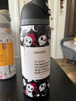 Owala FreeSip 32oz Nightmare Before Christmas Water Bottles