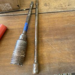 1” Spline Drive Coring Bit And Extension